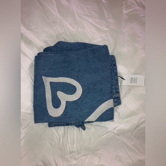 Cider straight leg jeans with hearts on them - Picture 9 of 15